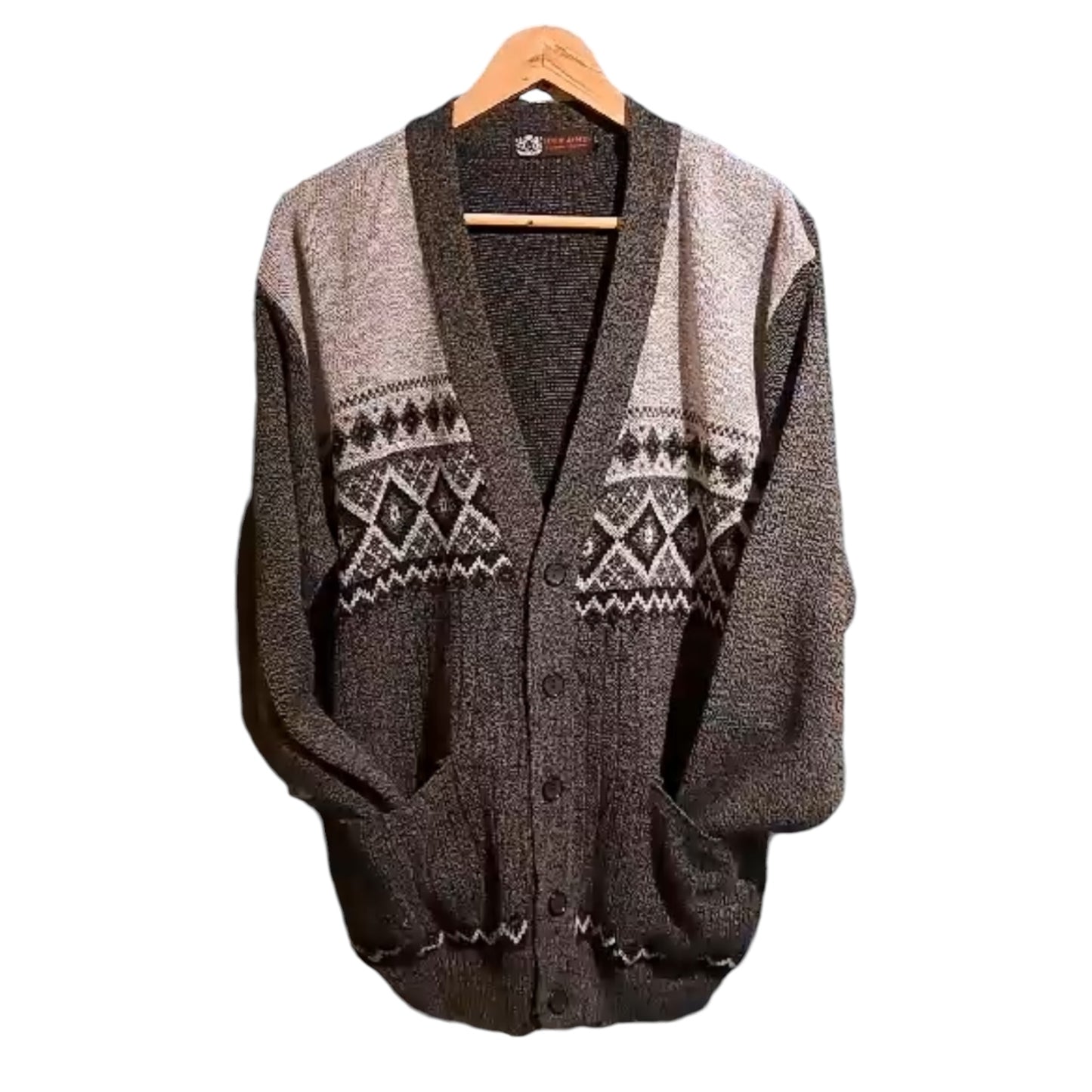 Vintage Grey Cardigan