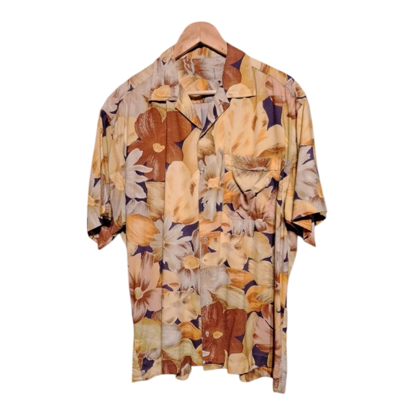 Floral Hawaiian Short Sleeve Shirt