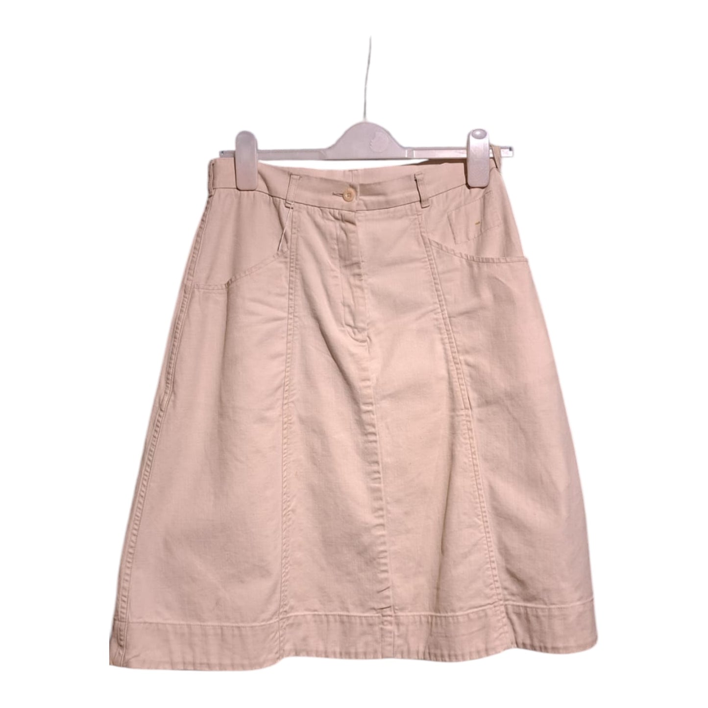 Cotton A-line Skirt