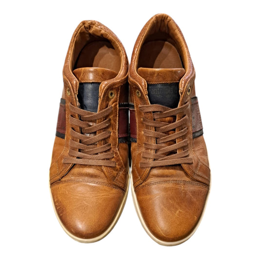 Italian Pantofola Brown Leather Shoes