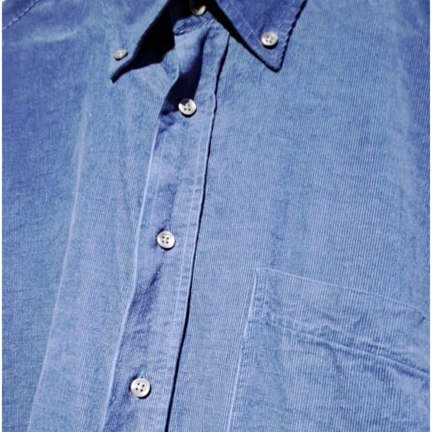 Blue Corduroy Shirt