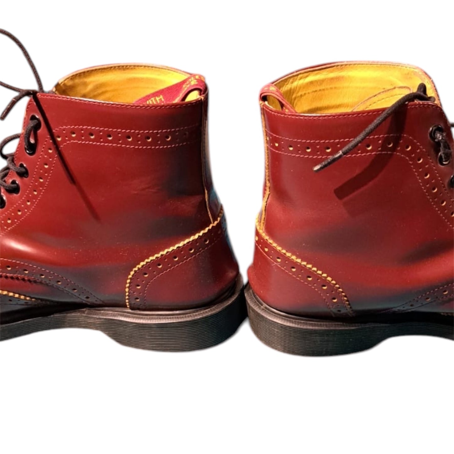 Dr. Martens Brogue Red Boots