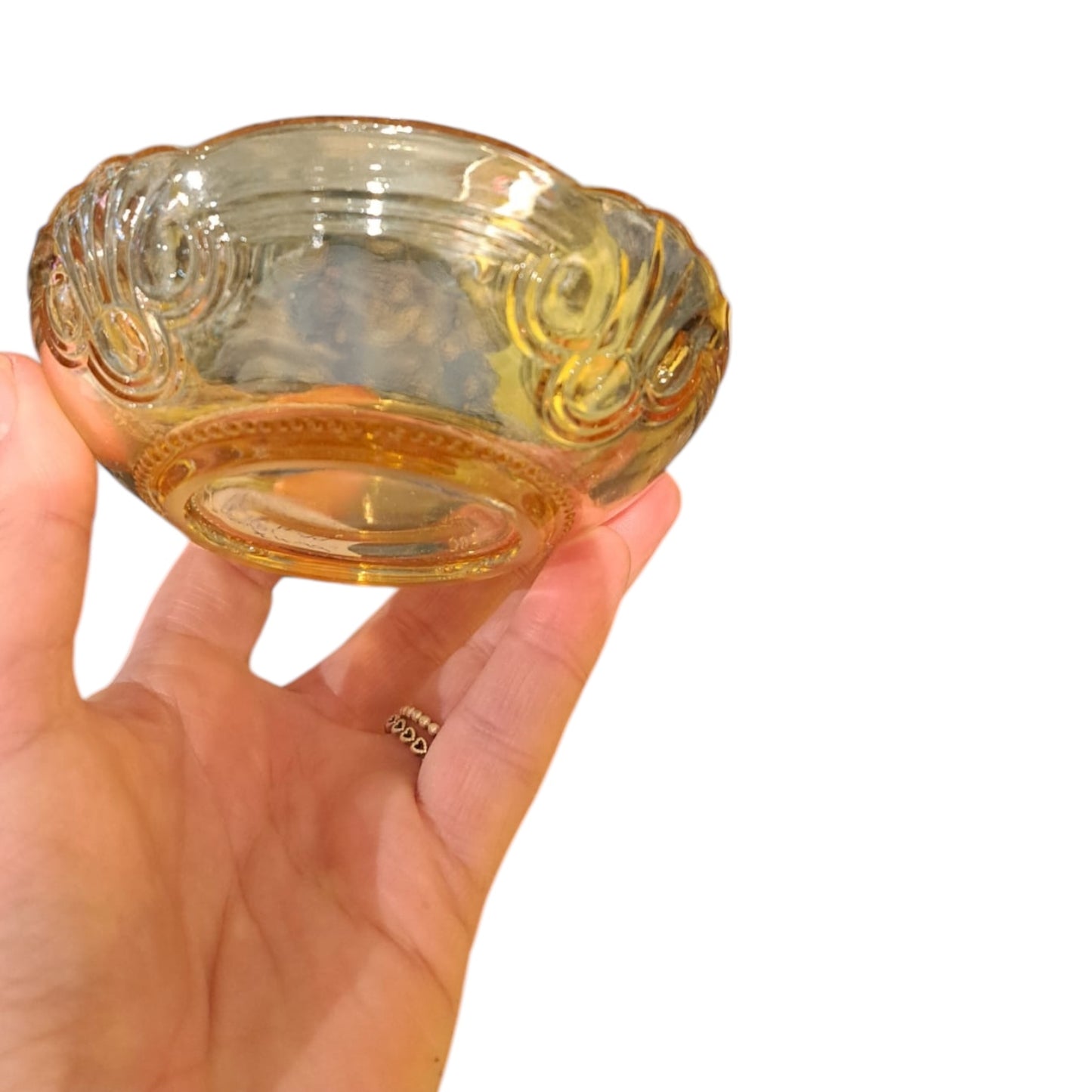 Small Glass Vintage Bowl