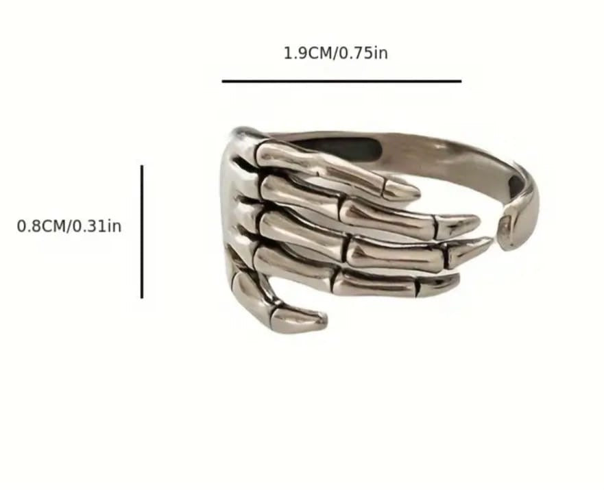 Metal Skeleton Ring