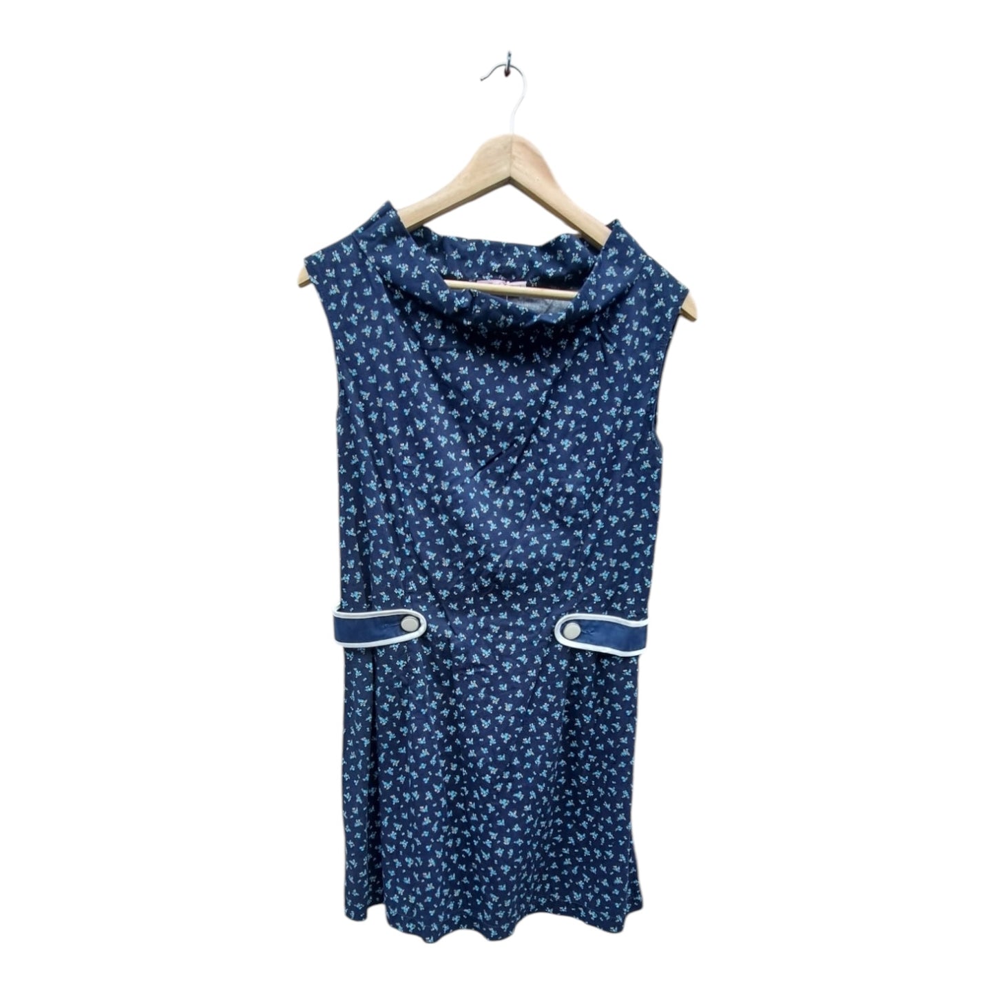 Trolley Dolly Vintage Navy Dress