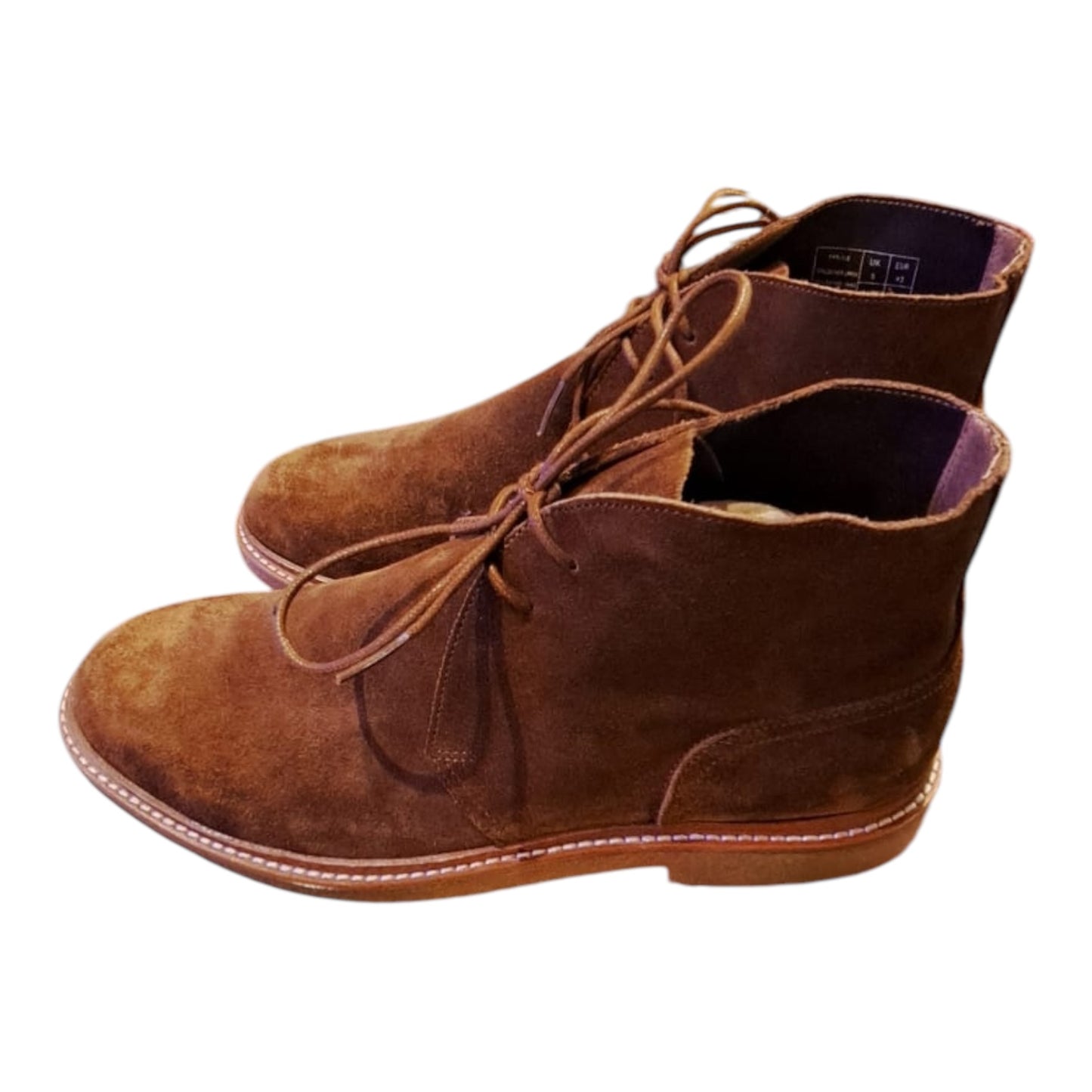 Ralph Lauren Karlyle Suede Chukka Boots