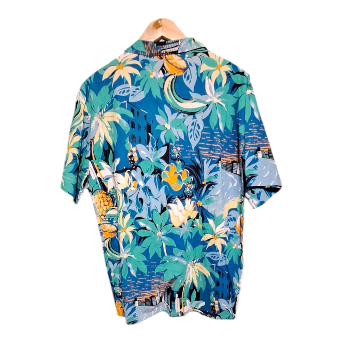 Blue Hawaiian Short Sleeve Shirt