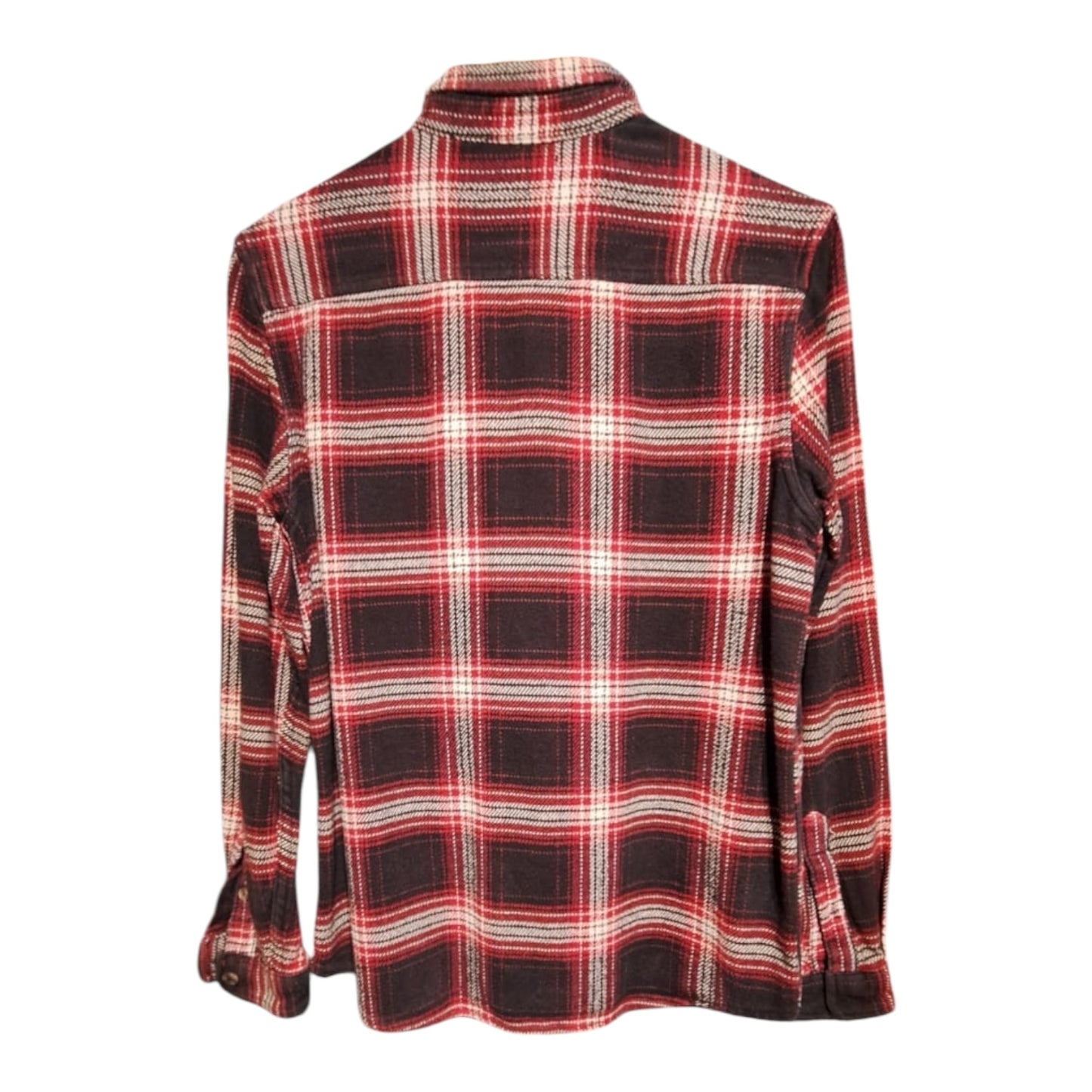 Checked Flannel Long Sleeve Shirt