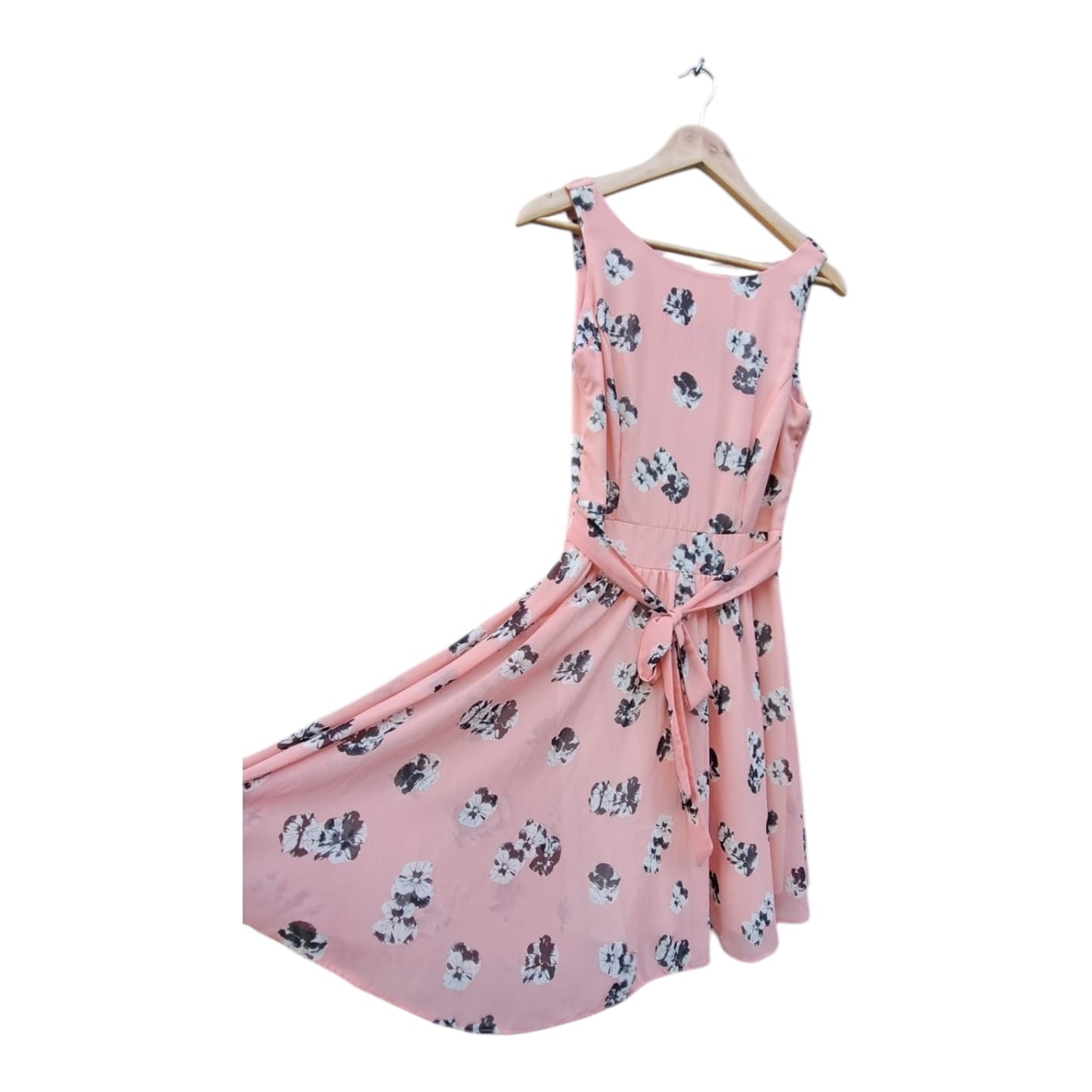 Lady Vintage Peach Tea Dress