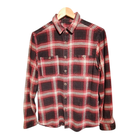 Checked Flannel Long Sleeve Shirt