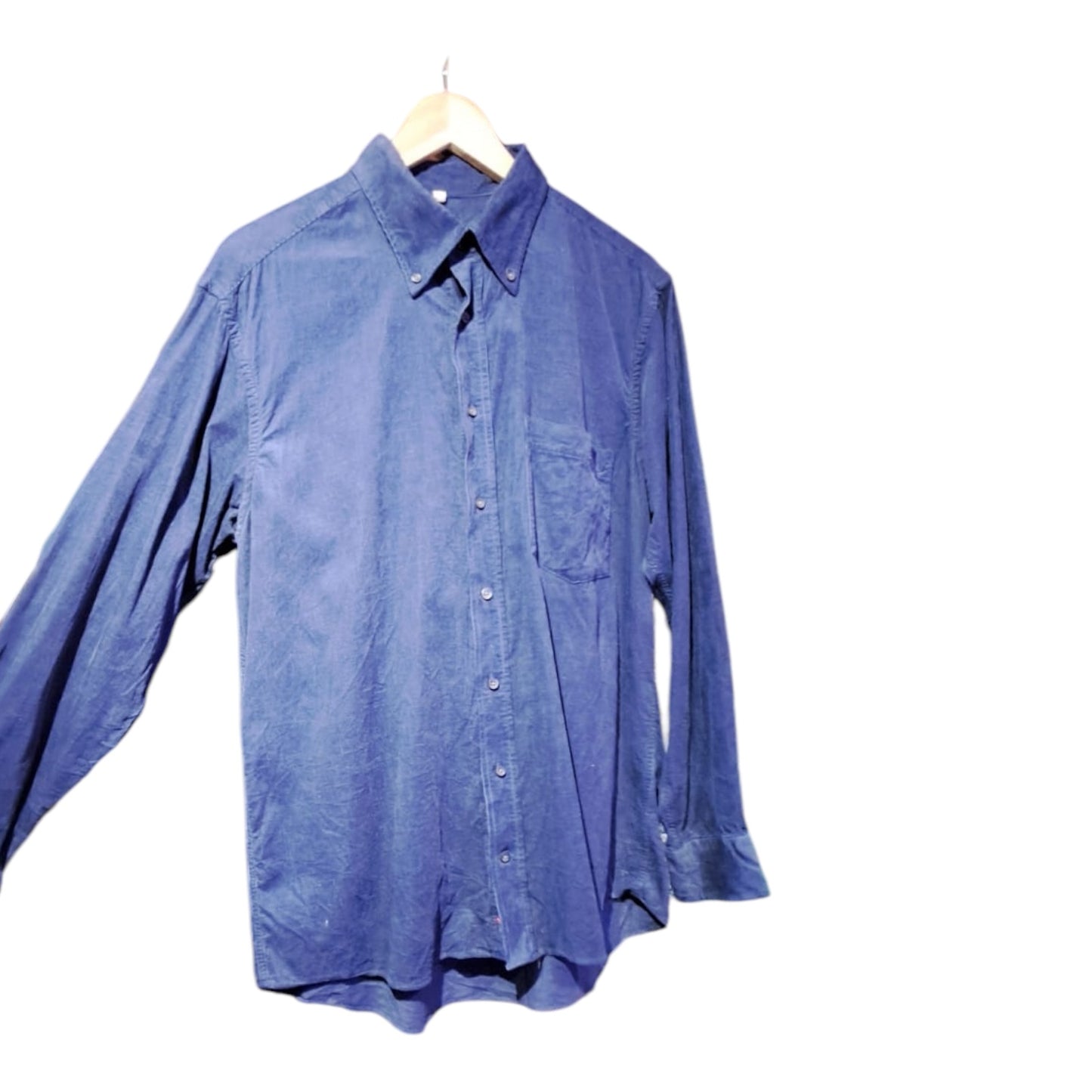 Blue Corduroy Shirt