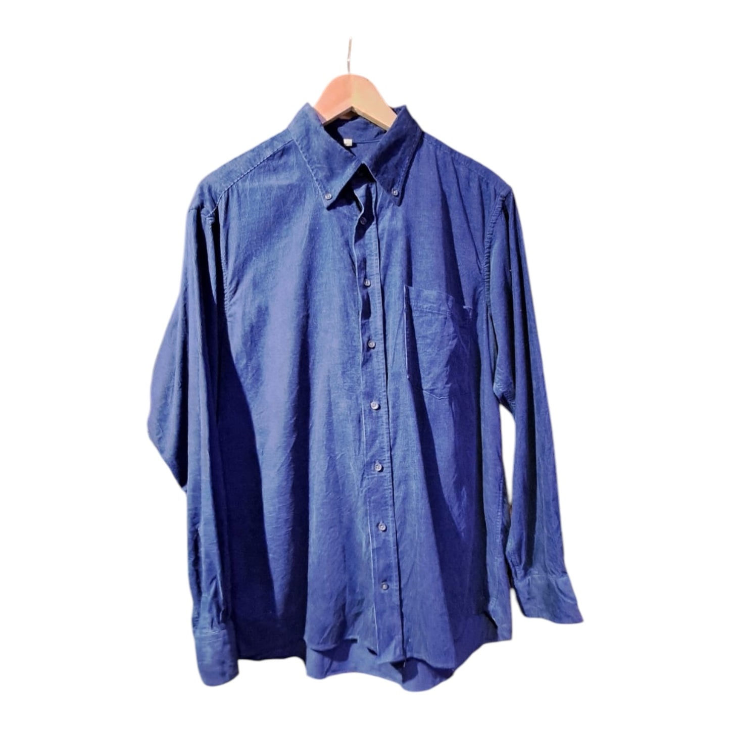 Blue Corduroy Shirt