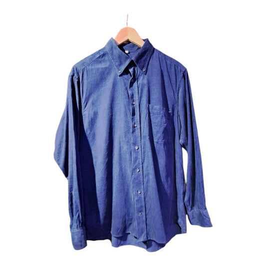 Blue Corduroy Shirt