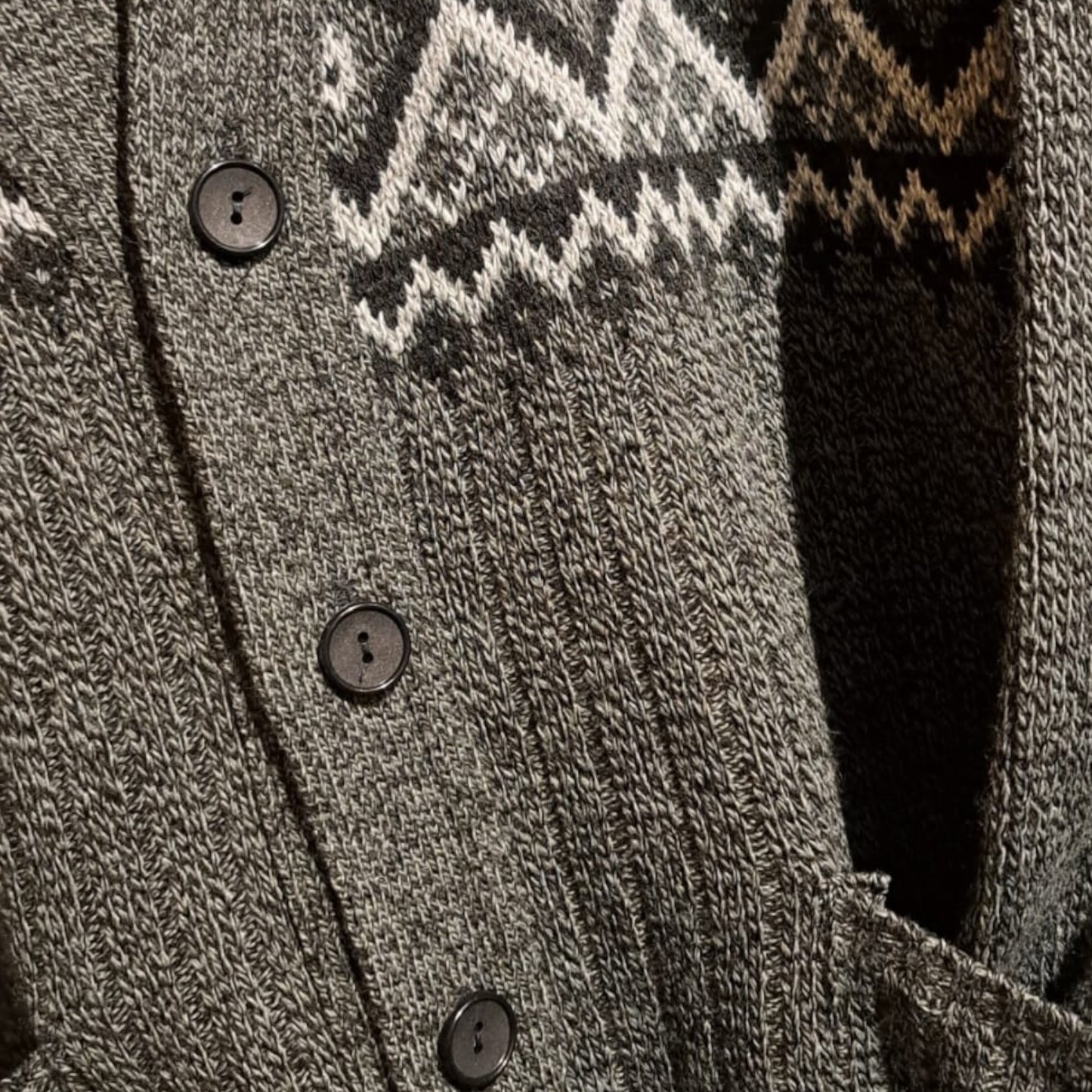 Vintage Grey Cardigan