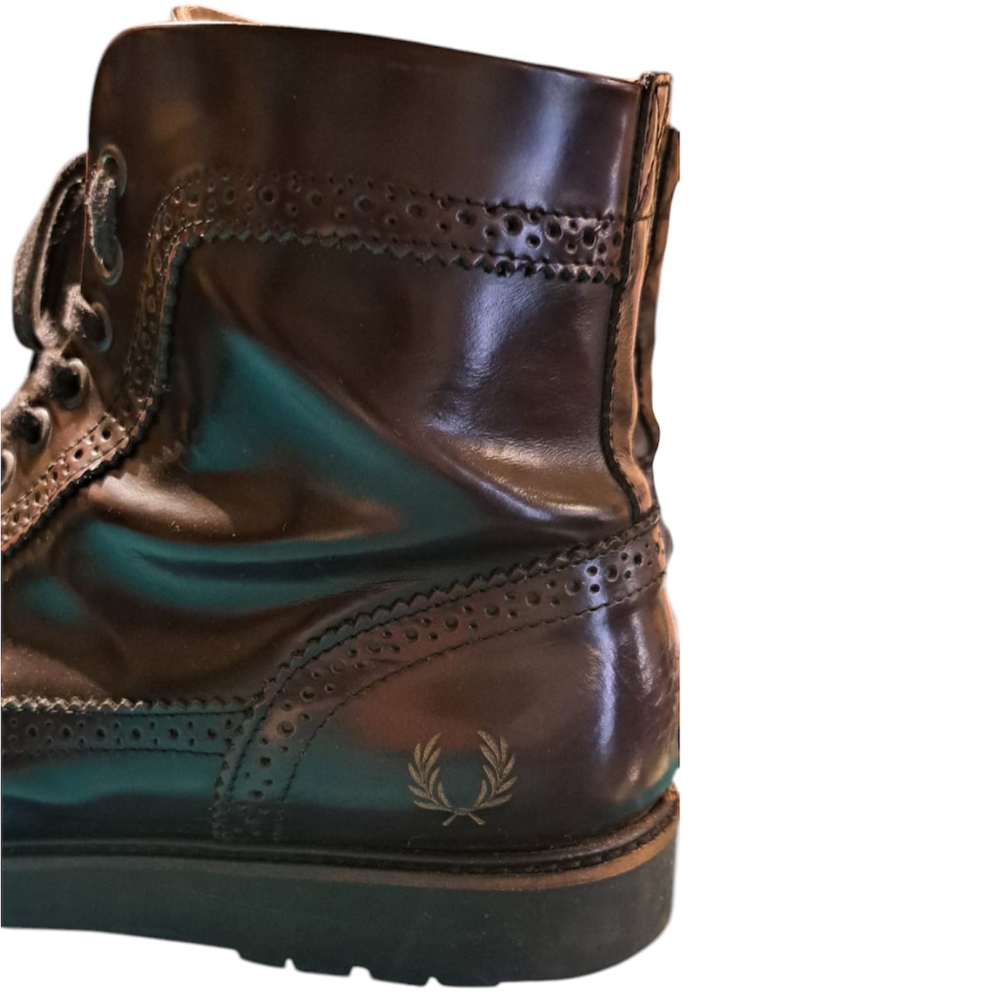 Fred Perry Brogue Leather Boots