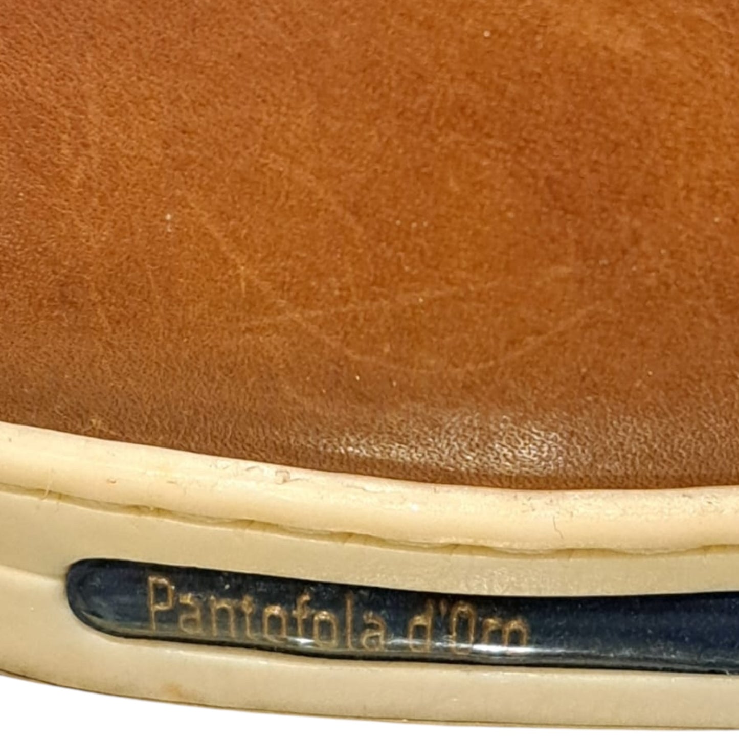 Italian Pantofola Brown Leather Shoes