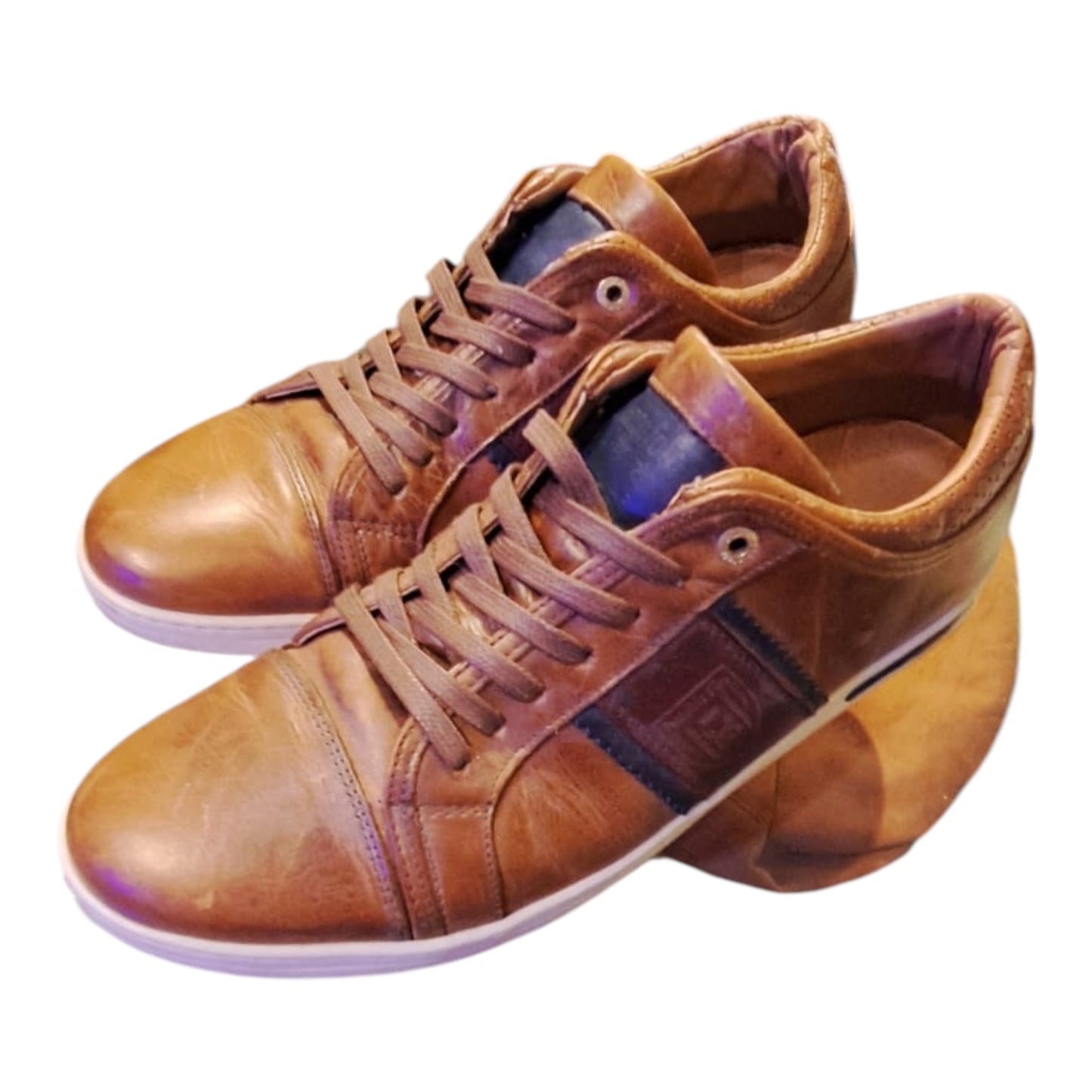 Italian Pantofola Brown Leather Shoes