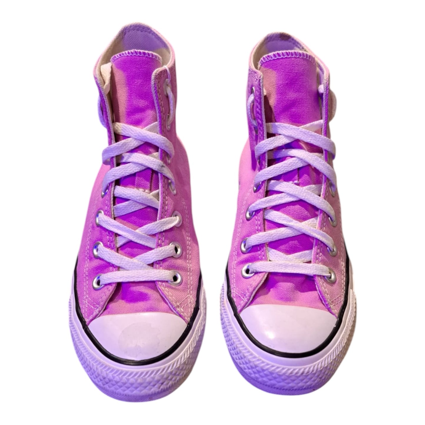 Pink Hi Top Converse All Star Trainers