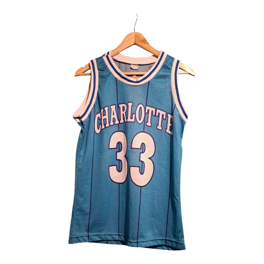 Blue Jersey Vest Top