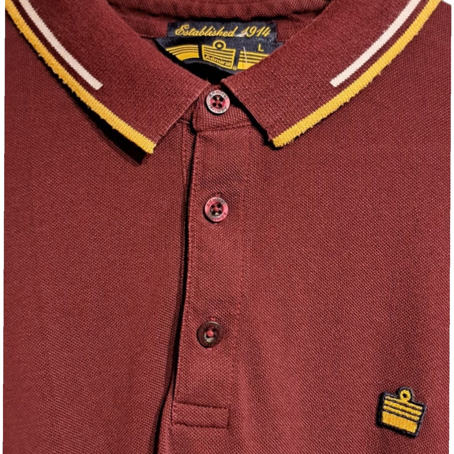 Admiral Long Sleeve Polo Shirt