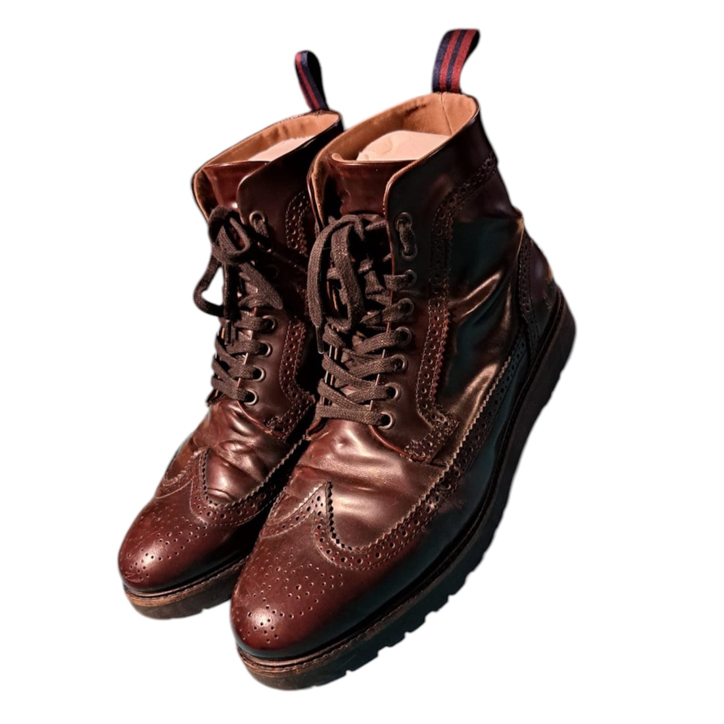 Fred Perry Brogue Leather Boots