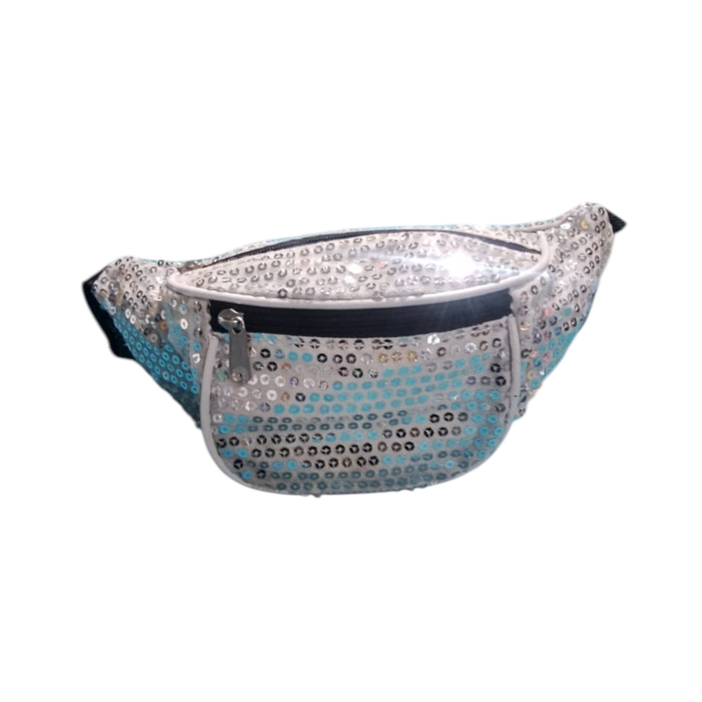 Silver Sequin ‘So 80s’ Bum Bag